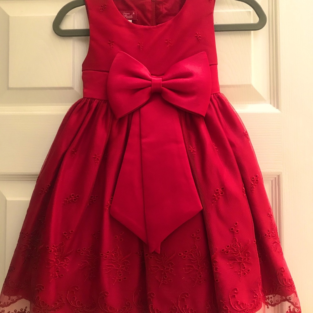 Holiday toddler dress